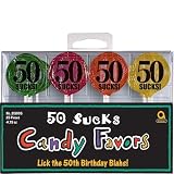 Lollipops 50 Sucks 25ct