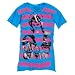 Glamhead - Women's Bowie Stripe Foil Tee (Turquoise)