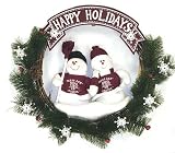 20 Texas A & M University Happy Holidays Snowman Christmas Wreath #04157