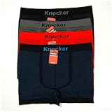 Pinstripe One Size Mens / Boys Seamless Stretch Athletic Style Assorted Colors Boxer / Brief / Trunk - Value 6 Pack