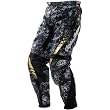 Troy Lee Designs GP History Men's MX Motorcycle Pants w/ Free B&F Heart Sticker Bundle - Black/Gold