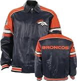 Denver Broncos 2009 Faux Leather Jacket