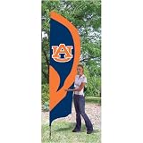 Auburn Tigers NCAA Applique & Embroidered Tall Team Flag (102x30)