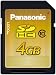 Panasonic 4GB Class 10 SDHC Card (up to 22MB/s - Gold Line)