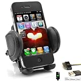 USA Gear In-Car Auto Air Vent Mount for Apple iPhone 4S , 4 , 3GS , 3G **Includes USB 30-Pin Charge and Sync Cable**