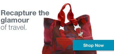 Recapture the glamour of travel.