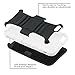 iPhone 6S Plus Case, ULAK Slim Dual Layer Rugged Hybrid Protective Cover with Kickstand and Swivel Belt Clip Combo Holster for Apple iPhone 6S Plus & iPhone 6 Plus 5.5 inch (White)