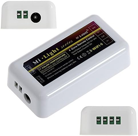 wireless 2.4ghz milight controller for 5050 3528 dual white dimmer LED STRIP LIGHT