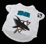 Officially Licensed by NHL - San Jose Sharks Dog Hockey Jersey- Small