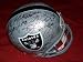 2010 Oakland Raiders Team Autographed Riddell Full Size Deluxe Replica Football Helmet with 54 Signatures Total! Proof Photos of the Raiders Signing for Us.