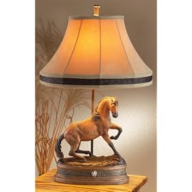 Dick Idol Storm Dancer Horse Table Lamp by Dick Idol