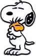 Aufn�her / Iron on Patch " Snoopy "