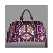 Ed Hardy Original Paz Carry on Bag PLUM