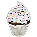 Birthday Cupcake Celebration Lapel Pin