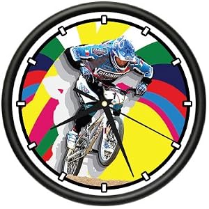 BMX ~Wall Clock~ bike freestyle parts frame rims gift 0