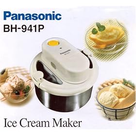(PANASONIC) CORDLESS ICE CREAM MAKER (720ML) (BH-941P)