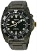 Men's Black Anodized Kinetic Dive Watch Black Dial