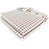 Fecido Fruity Kitchen Collection Dish Towels - Heavy Duty - Super Absorbent - 100% Cotton - The Best European Tea Towels With Fruit Design - Set of Two, Red Strawberry