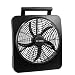 10" BATTERY OPERATED INDOOR/OUTDOOR FAN with ADAPTER