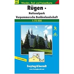 R�gen, Nationalpark Vorpommersche Boddenlandschaft. Wanderkarte. 1 : 75 000