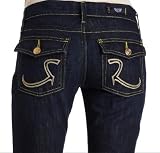 New Rock & Republic Women's Jeans - Kurt - Flare Cut Low Rise in Sellout Blue Wash #KRT0250