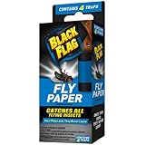 Black Flag Fly Paper Insect Trap