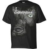 Reebok Green Bay Packers Super Bowl XLV Champions Camo T-Shirt Large