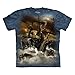 The Mountain Kraken Mens Blue T-Shirt XL