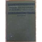 Modern second course in algebra by Webster Wells