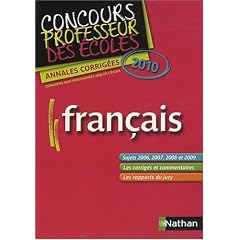 Fran�ais : Annales corrig�es