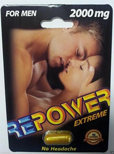 REPOWER Extreme 2000 mg Sexual Enhancement Supplement 5 Pills Libi SEX Drive