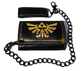 The Legend of Zelda: Twilight Princess Gold Triforce Crest Wallet with Chain