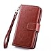 Joopapa iPhone 6 Plus Case, Luxury Fashion Pu Leather Magnet Wallet Credit Card Holder Flip Case Cover with Built-in 9 Card Slots for iPhone 6 Plus 5.5