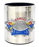 Kansas Jayhawks - College Stainless Steel Beverage Can Cooler