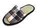 KNP26004T/ASIAN CLASIC PLAID UNSEX TATAMI INDOOR SLIPPERS