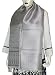 Silk Scarves Exclusive Workmanship 22 x 72 inches (srfp141)
