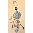 Home Blessing - Sturdy Multi-Color Nylon Strings - 8mm-12mm Multi-Color Wood Beads - 1" & 3" Saint Benedict Medals - 2" Saint Benedict Crucifix - 14.5" Total Length - Made in Italy
