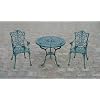 3-teiliges Gartenset "Lugano" dunkelgr�n
