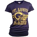St Louis Rams Women's Retro Vintage T-Shirt