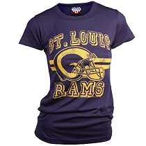St Louis Rams Women's Retro Vintage T-Shirt