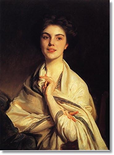 Blossoming art Rose-Marie Ormond by John Singer Sargent Hand Made Reproduction on Canvas(14 inch * 19 inch ,Unframed)