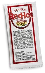 Frank's Red Hot Buffalo Sandwich Sauce, 0.25-Ounce Pouches (Pack of 200)
