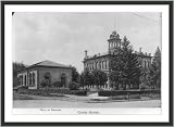 Historic Print (L): [Walla Walla County] Court House, [Walla Walla, Wash.; exterior, with Hall of Records]