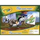 Crayola Giant Fingerpaint Paper
