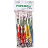 Dr. Collins Regular Disposable Toothbrush, 12 Brushes (Pack of 2)