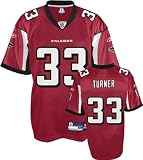 Michael Turner Red Reebok NFL Replica Atlanta Falcons Jersey - Large