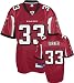 Michael Turner Jersey: Reebok Red Replica #33 Atlanta Falcons Jersey - X-Large