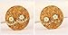 MacTop 1Pair Little Daisy Flower After Hanging Stud Earrings for Lady Women Girls