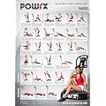 Vibrationstraining �bungsposter DIN A1 Basics Vibrationsplatte Vibration Plate POWRX