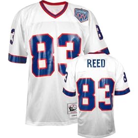 Andre Reed Buffalo Bills Authentic 1990 White Super Bowl XXV Jersey